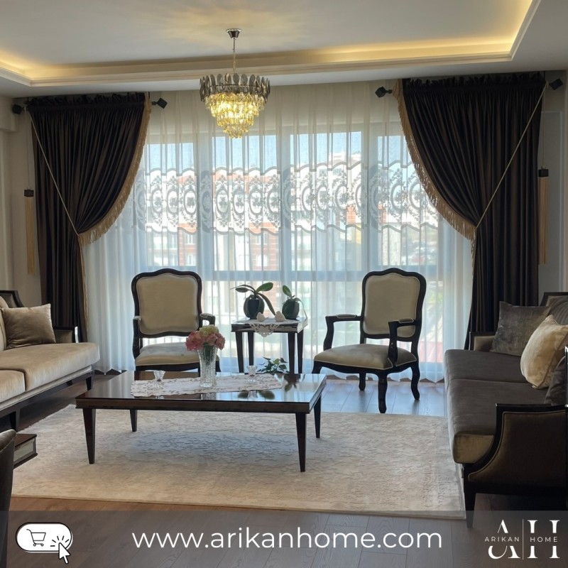 Bambu Düz Tül 3'lü Amerikan Pile dikim 