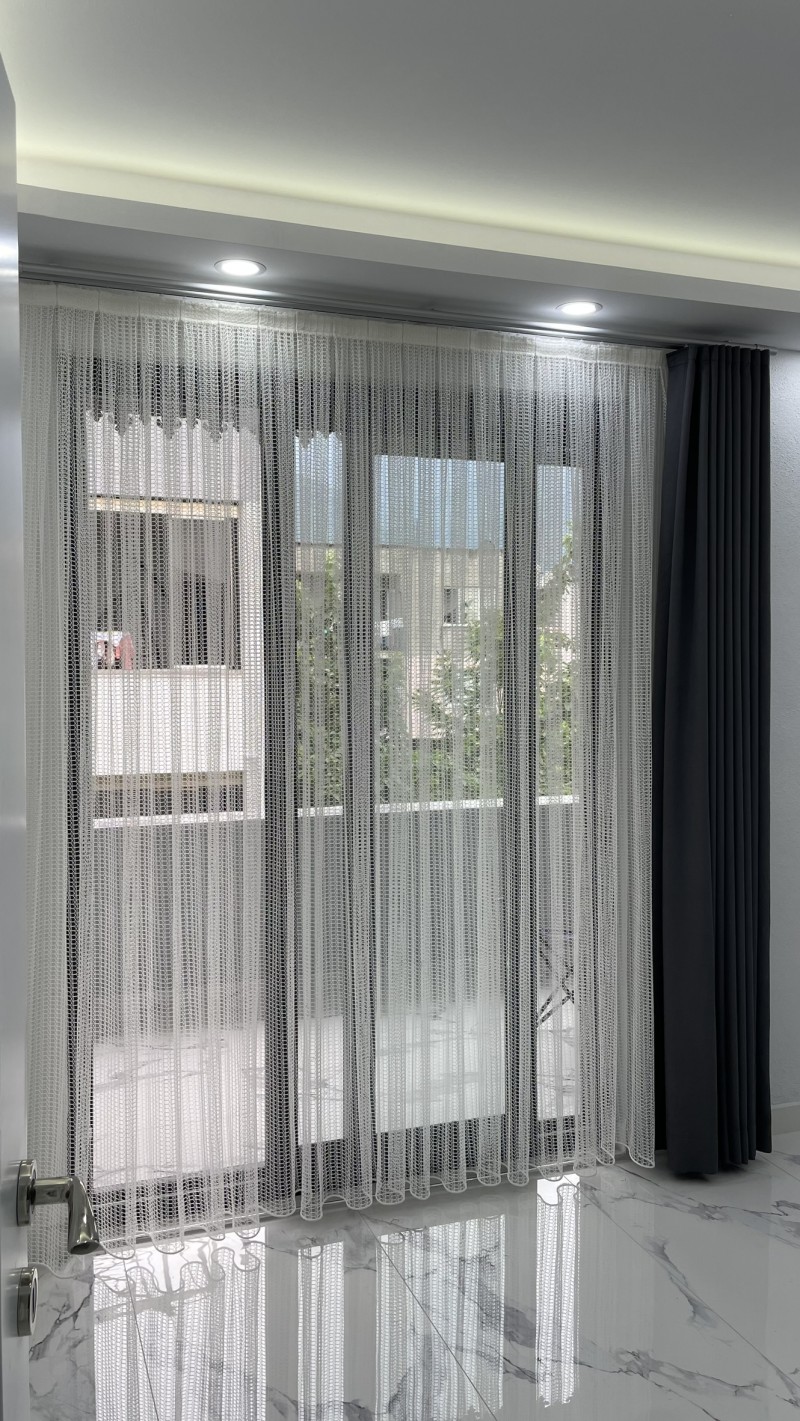 Düz Fon Perde Petek Dokulu - Kanun Pile Dikim